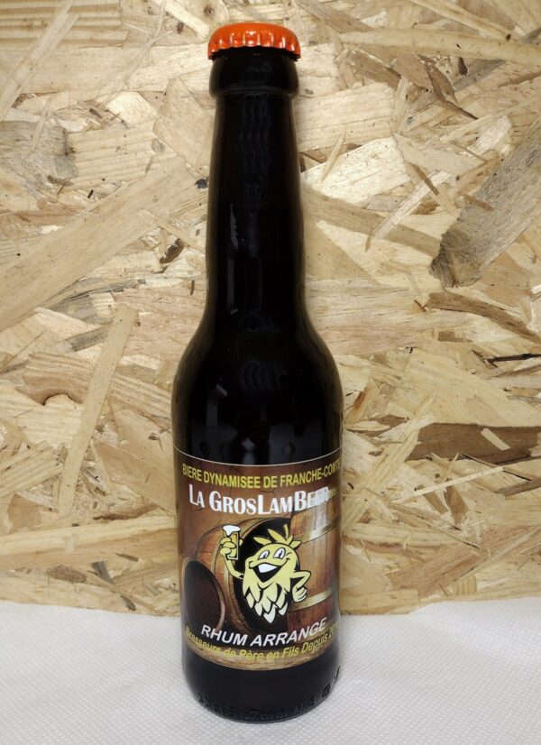 GrosLam Beer Blonde Rhum Arrangé – 33cl